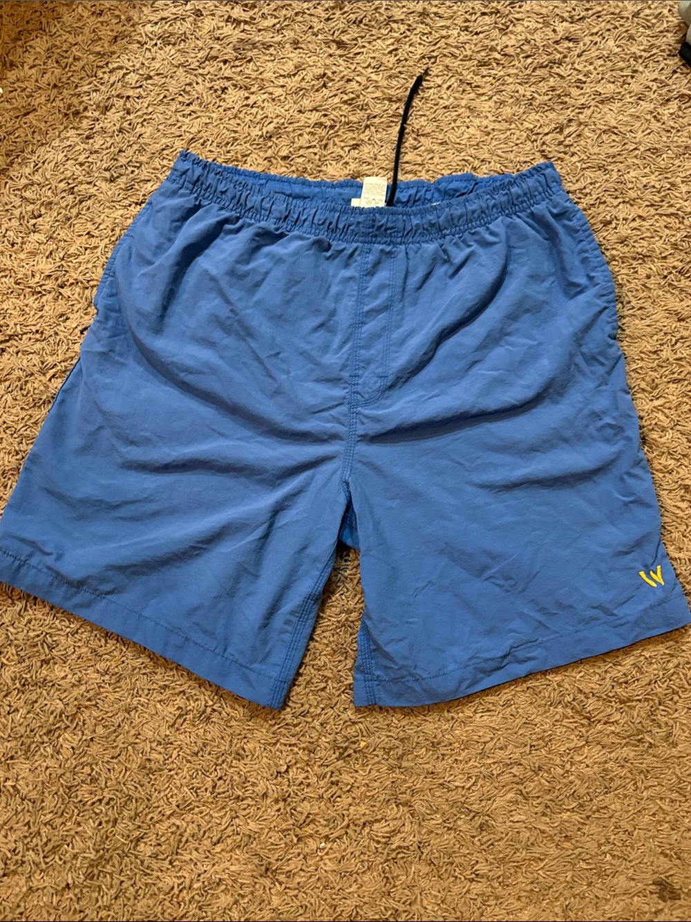 White Sierra Royal Blue Swim Trunks